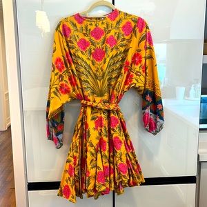 Long sleeve floral dress